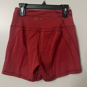 Alphalete spandex workout shorts. Size medium.